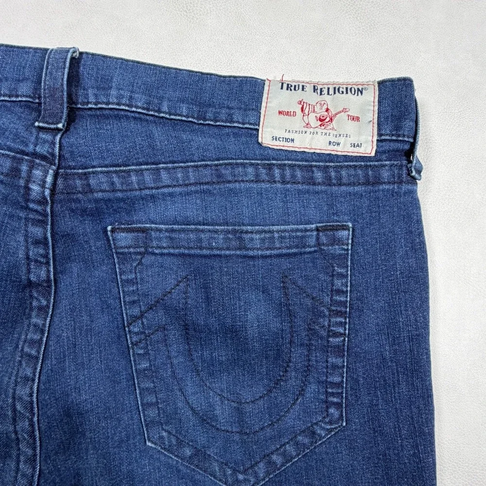 True Religion Mens Rocco‎ Relaxed Skinny Jeans Indigo Dark Wash Size 44x30 40